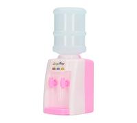 Generic Dollhouse Water Dispenser Miniature Plastic Drinking Fountain Model for Dollhouse and Cake Decoration Pink 5.8in