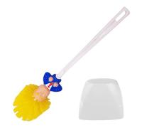 Generic Donald Trump Toilet Brush with Holder Trump Bathroom Cleaning Brush Funny Toilet Cleaning Brush Novelty Gifts Bathroom Cleaning Tools