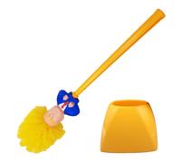 Generic Donald Trump Toilet Brush with Holder Trump Bathroom Cleaning Brush Funny Toilet Cleaning Brush Novelty Gifts Bathroom Cleaning Tools