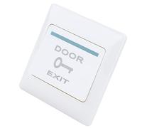 Generic Door Button, Door Exit Button 86 Type Fireproof Access Control System Push To Exit Open for Offices Communities Rental Houses