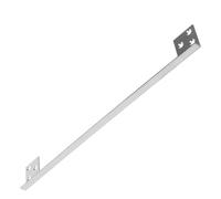 Generic Door Latch Protector L-Shaped Safety Guard Plate for Outswing Doors Stainless Steel and Protection