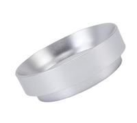 Generic Dosing Funnel for E61 Coffee Machine Premium Magnetic Portafilter Funnel with Controlled Pressure Release Ideal for Home and Café Silver ABS 10g (58mm)