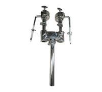 Generic Double Drum Holder Instrument Accessories Lightweight Strong Load Capacity Bracket Mount Stand for Parts Upgrade Gig Drummer