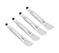 Generic Double Ended Face Mask Brushes Set 4pcs Soft Silicone for Easy Mask Application and Hygiene