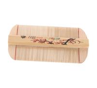 Generic Double Sided Bamboo Fine Tooth Comb for Grooming Dandruff Removal Scalp Care Gentle Massage Tool for Men Women Pets Classic Handcrafted Bamboo Design