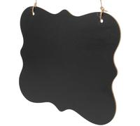 Generic Double Sided Hanging Message Board for Home and Office Use Black Density Board with Environmental Protection Feature for Door Or Wall Decoration
