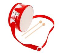 Generic Double-Sided Snare Drum Kit Baby Drum for Boys & Girls Portable Lightweight Percussion Instrument with sticks for Toddlers Children Boys & Girls Decorative Educational