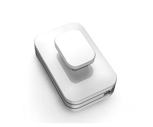 Generic Double Sided Strong Magnetic Window Cleaner Sturdy Plastic Window Tool for 3 to 10mm Glasses, Gray, 15 X 10 X 4cm, Suitable for Home and Greenhouse Use