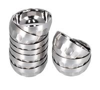 Generic Double Stainless Steel Wall Soup Bowl
