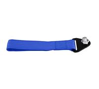 Generic Double Stitched Nylon Tow Strap for Extreme Racing Car Towing, Supports Up to 10,000 Lbs, Solid Steel Mounting Bracket, Universal Design, for Racing Car Owners (Blue)