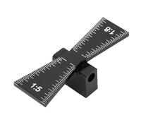 Generic Dovetail Gauge Tool Sturdy Aluminum Alloy for Carpentry and Woodworking Efficient Marking Dovetail Connections