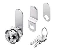 Generic Drawer Lock Locker - Standard Size Cam Lock with Keys for Cupboard, Letterbox, Mailbox (25mm)