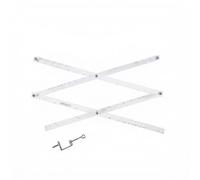 Generic Drawing Scale Ruler Pantograph Tool Drafting Ruler Layout Ruler Measuring Ruler With Acrylic And For Daily Use Suitable for drafting practice scale studies studio, White, 500mm 8