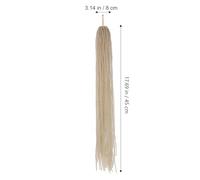 Generic Dreadlock Extension Crochet Hairpiece for Men and Women, Double Ended Long Dreadlocks Wig, Hip-Hop Style Beige 613# Hair Braids for Fashion Hair Extensions and Braiding