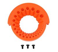 Generic Drill Bit Sharpener Power Drill Bit Grinding Tool for Various Bits, Easy to Use, Suitable for DIY Enthusiasts (Orange)