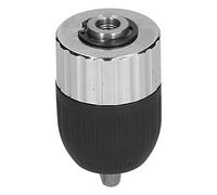 Generic Drill Chuck Small Hole Threaded Hand-Tight Connector Impact Drills for Projects and Professional Use 2-13mm Size 3/8-24UNF Steel Finish