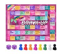 Generic Drinking Board Game Exciting Escapades Interactive Bachelorette Party Games Essential Night Addition 2-8 Players Fun Enhance Dynamics Bachelorette Essential