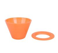 Generic Drip Coffee, Pour The Coffee Filter Flat Portable Bottom Into The House (Orange)