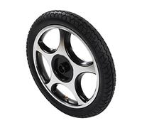 Generic Drive Wheelchair Parts, Wheel & Tire Accessories & Parts Power Wheelchair Caster 16 Inch Nonslip Heavy Duty Electric Wheel Tires with Straight Hole with