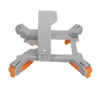 Generic Drone Landing Gear ABS Silicone Folding Spider Landing Gear 30mm Height Extension Leg Anti Shedding Lock for Mini 4 Pro Outdoor Takeoff (Orange)