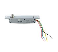 Generic Drop Door Lock Strong Anti Prying DC12V Electric Screw/Fastener Lock with LED Display for Door Entry Access Control, Impact Resistant, Ideal for Office Use (Power Off)