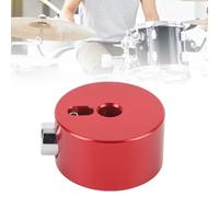 Generic Drum Cymbal Arrow Storage Case Cap Durable Aluminum Alloy Nut Fixing for Percussion Instruments 1 X 40mm (Red)