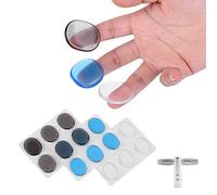 Generic Drum Damper Gel Pads Set Multicolor Transparent Silicone - Drums Silencer for Reducing Volume At Home 18 Pcs