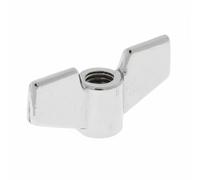 Generic Drum Hardware Nut Cymbal Stand Part Thumb Screw Butterfly Nut Fastener Stainless Steel Rust Resistant Tight Grip Suitable for drummers practice rooms live performances