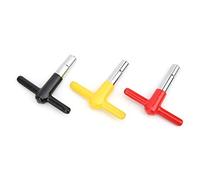 Generic Drum Key T Shaped Wrench Protective Musical Instrument Parts for Drummers 3Pcs Silicone Drum Tuning Wrench for All 1/4 in Square Screws