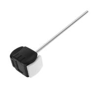 Generic Drum Pedal Hammer Foot Pedal Heads Drum Pedal Replace Hammer Bass Drum Hitting Accessories Parts for Drum Bass Drum Pedal Beaters Head Drum Hammers Head Black High Grade Felt