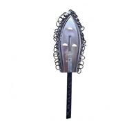Generic Drum Percussion Leaf Handheld Clapper Shaker Drum Accessory Rhythm Rattle Zinc Alloy Build Balanced Handle Bright Accents suitable for band
