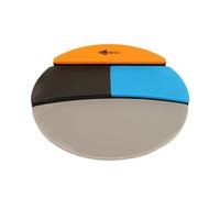 Generic Drum Practice Pad with 4 Different Playing Surfaces Musical Instrument Silent Practice Pad No Noise for Professional Kids