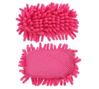 Generic Dry Erase Board Erasers Lightweight Foam Sponges 2 Pcs Chalkboard Chenille for Pink and Cleaning Blackboard Suitable for School and Company Use