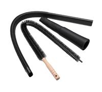 Generic Dryer Vent Cleaner Kit, Flexible Vacuum Hose Attachment and Long Lint Brush with Extendable Connector, for Deep Cleaning Refrigerator Coils and Narrow Spaces Behind Appliances