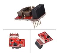 Generic DS1307 RTC Module High Precision Real Time Clock Designed for 3, 2 Model B, Accurate and Compact for Smart Home and Utility Projects, 2.65" X .27" Red