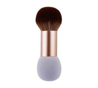 Generic Dual-Ended Purple Sponge Makeup Brush Round Powder Head, Portable Cosmetics Tool for Blusher and Face Powder Application, Double-Ended Makeup Brush Accessory for Women