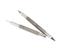 Generic Dual Head Nail Setter and Hinge Pin Punch Set Lightweight for Wood Metal Plastic 2 Pcs Bearing Steel