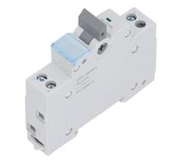 Generic Dual Power Transfer Switch Durable Manual 63A MTS for RV Home 230VAC Circuit Breaker for Generators