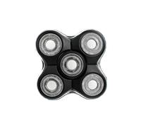 Generic Dual Track Shaver Heads, Compatible with Remington, 5 Heads | Floating round head design, wet and dry use, stainless steel, one unit(3pcs)