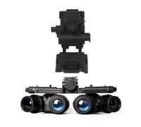 Generic Dummy Model Cosplay Pop GPNVG18 Night Vision Goggles with L4G24 NVG Helmet Mount for Military Tactical Helmet - No Function