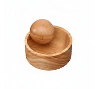 Generic Dumpling Maker Wooden Pastry Press Dumpling Wrapper Pastry Form Tool Manual Press Beech Wood Crafted Even Pressure Suitable for Home Cooking Traditional Food Making, Oiled