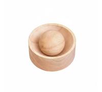 Generic Dumpling Maker Wooden Pastry Press Dumpling Wrapper Pastry Form Tool Manual Press Beech Wood Crafted Even Pressure Suitable for Home Cooking Traditional Food Making, Natural Wood