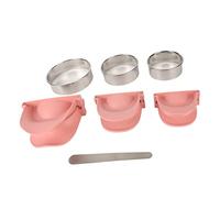 Generic Dumpling Press Maker Easy to Use for DIY Dumplings and Wontons with Friends Durable ABS Material (Type C(12x8x5.4cm / 4.7x3.1x2.1in))