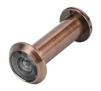 Generic Durable 220 Degree Door Viewer with Thread Butted Wall, Gold Color, 0.6in Diameter, for Protecting Your Home, Suitable for All (Extended 16mm red Ancient Aperture 16-23 Door)