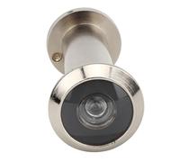 Generic Durable 220 Degree Door Viewer with Thread Butted Wall, Gold Color, 0.6in Diameter, for Protecting Your Home, Suitable for All (Extended 16mm Wire Drawing, Aperture 16-23, Door)