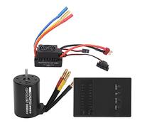Generic Durable 3650 3600KV Brushless Motor and ESC Programmer Card Combo for 1/8 1/10 RC Car Parts