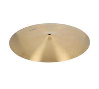Generic Durable Brass Drum Cymbal Bright Sound Crash Cymbal for Students and Amateur Players 1 Piece (18 Inch)