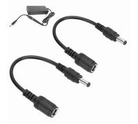 Generic Durable Laptop Adapter Cable Converter 7.4x5.0mm Female to 5.5x2.5mm Male for Notebooks Compact 2 Pieces