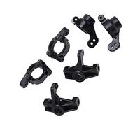 Generic Durable RC Rear C Blocks Steering Cup Black Rear Axle Carrier Set for 144001 1/14 RC Car, Enhanced Performance, Suitable for Hobbyists and Enthusiasts