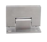 Generic Durable Stainless Steel Bathroom Door Hinges with Double Open Design, Delicate Brushed Treatment, Fine Design for Stability, Suitable for New Renovation or Replacement, Fits Various Bathroom